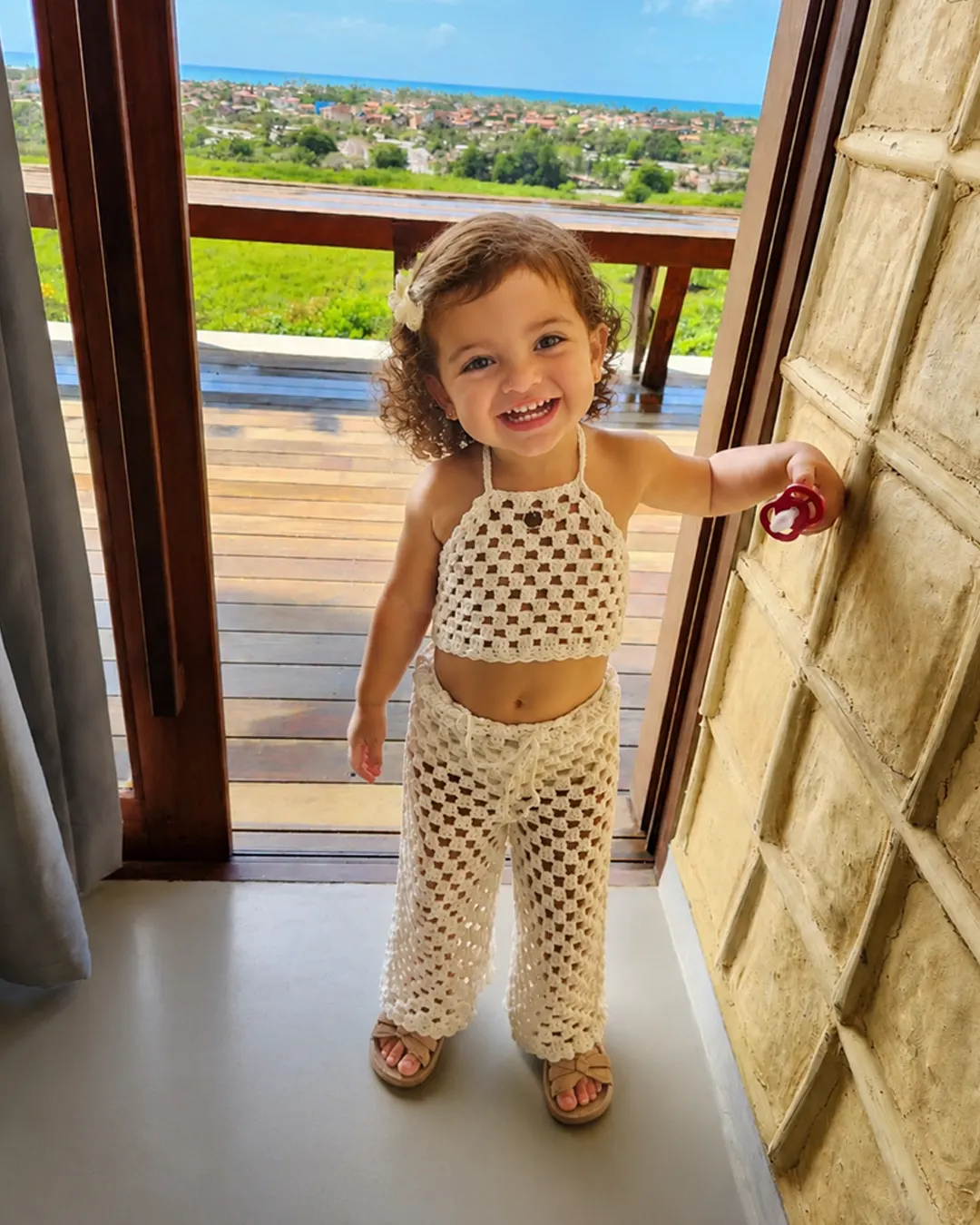 Conjunto Infantil Lila